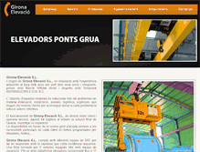 Tablet Screenshot of gironaelevacio.com